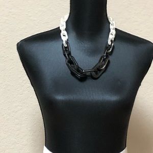 Clear/Black Necklace
